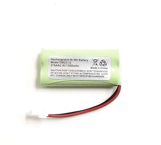 Battery for Vtech DM222 DM221 Audio Baby Monitor Parent Unit ((2.4V NIMH))