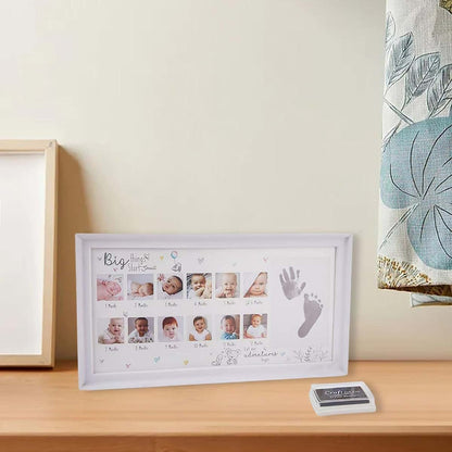Picture Frame First Year Photo Album Memory Display