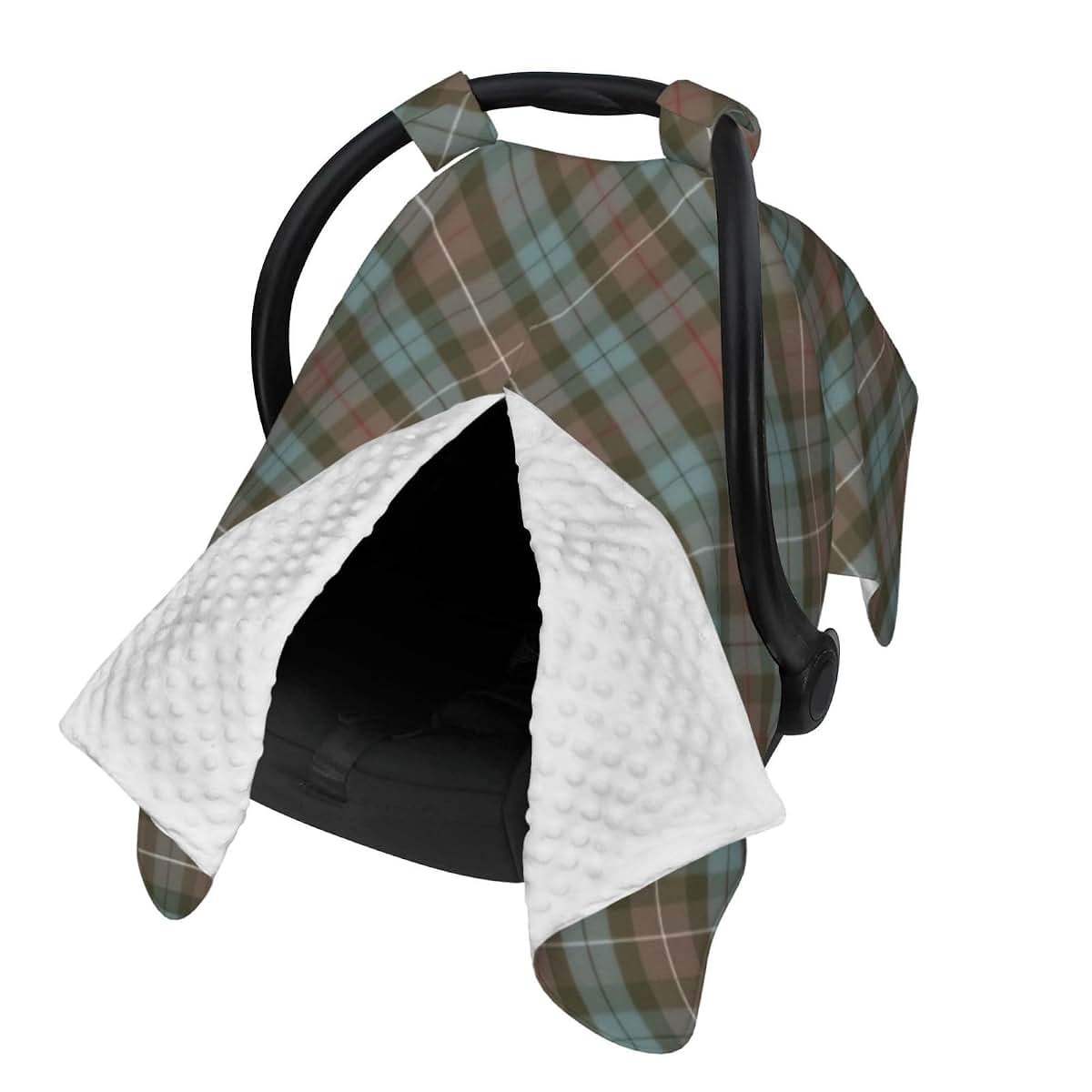 Multifunctional Rayon Blend Car Seat Cover for Nursing & Protection