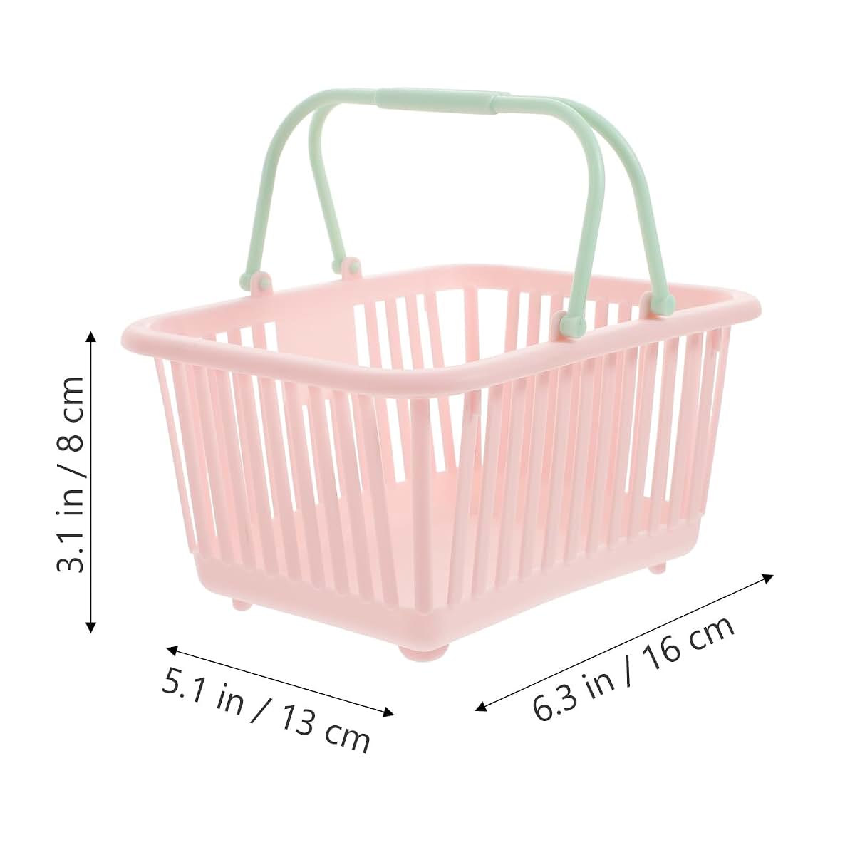 Compact Plastic Storage Bins with Handles for Versatile Organization