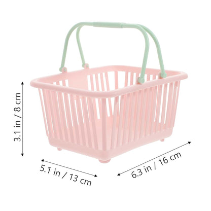 Compact Plastic Storage Bins with Handles for Versatile Organization