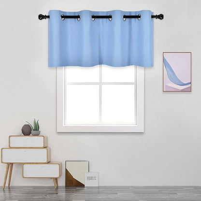 Decovsun Window Valances | Triple Weave Blackout Grommet Curtain Panel
