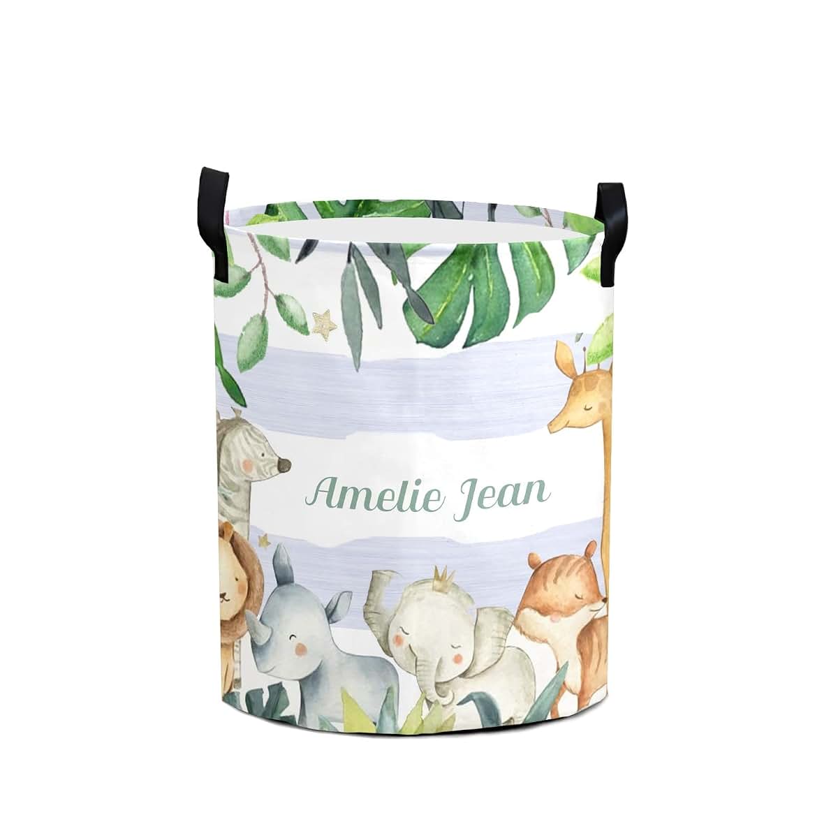 Joyestore Safari Animals Storage Bin Oxford Fabric Laundry Hamper