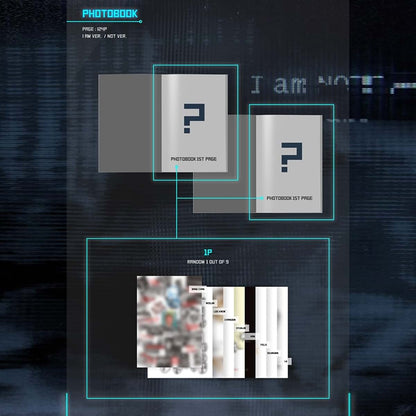 STRAY KIDS I am NOT 1st Mini Album I AM Ver. Photobook Set