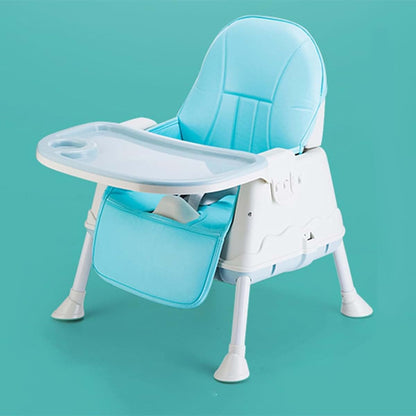 Generic High High Chair Cover Waterproof Blue