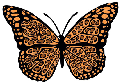DS Inspirational Decals Multicolored Butterfly Wall Sticker