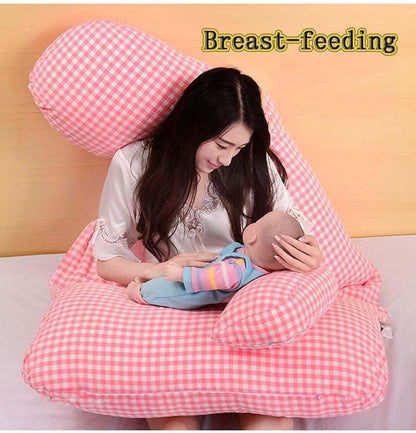 Zhangleiyv Full Body U-Shaped Pregnancy Pillow In Red