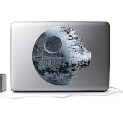 Wall Decals Death Star Wall Mural Decal - 22x22 Inch Vinyl Peel and Stick Star Wars Room Decor