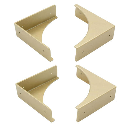 Bivethoi Bronze Box Corner Protectors, 4-Pack, Zinc Alloy