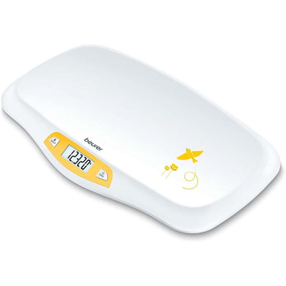 Beurer BY80 Digital Baby Scale, Weighs in Lbs/Ounces/Kg up to 44 lbs, Hold and Tare Functions