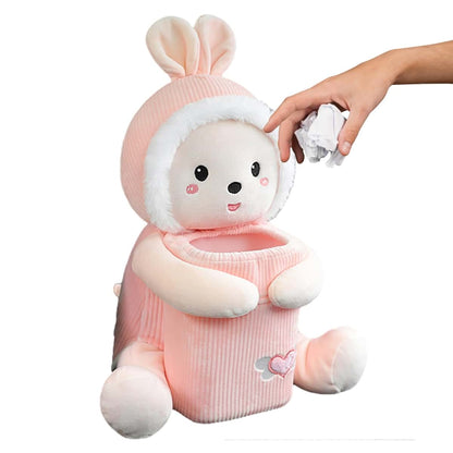 Erice 2-in-1 Car Trash Can And Tissue Box - Rabbit Design (photo 4)
