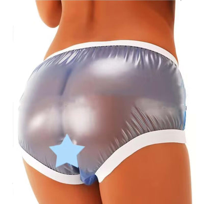 TAPIVA Reusable Wide Waist Incontinence Pants Plastic Adult Leak-Proof Diaper Covers (photo 2)