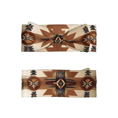 FoRes Native American Patterns Baby Bow Headband (photo 2)