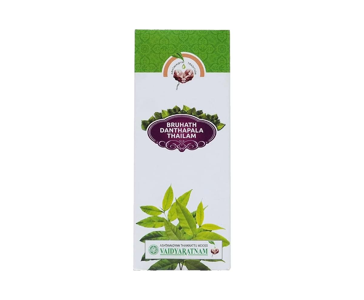 Vaidyaratnam Bruhath Danthapala Thailam Pack Of 2 200ml
