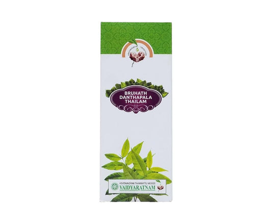 Vaidyaratnam Bruhath Danthapala Thailam Pack Of 2 200ml