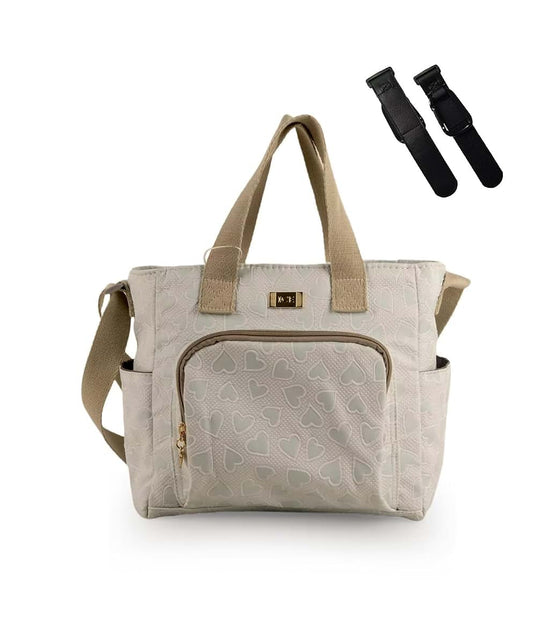 arts fu fu Tote Diaper Bags Multi-Functio Baby Bag Large Capacity Handheld Crossbody Changing Station Stroller Hooks
