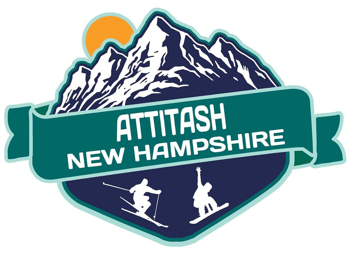 Attitash New Hampshire Ski Adventures Souvenir 4 Inch Vinyl Decal