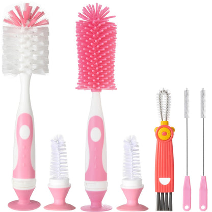 Ariseno 5-in-1 Baby Bottle Brush Set