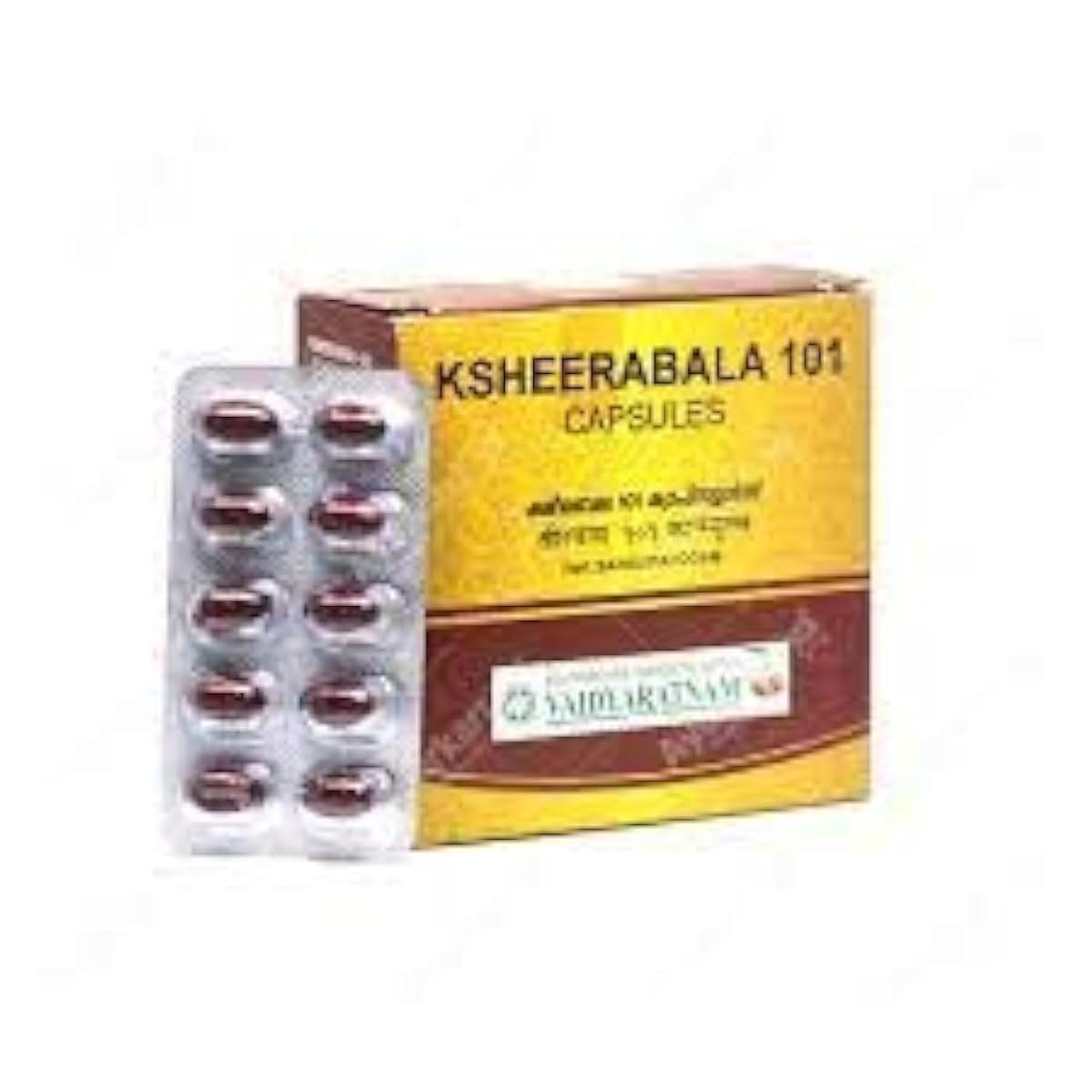 Vaidyaratnam Ksheerabala Soft Gel Capsule 100 Nos