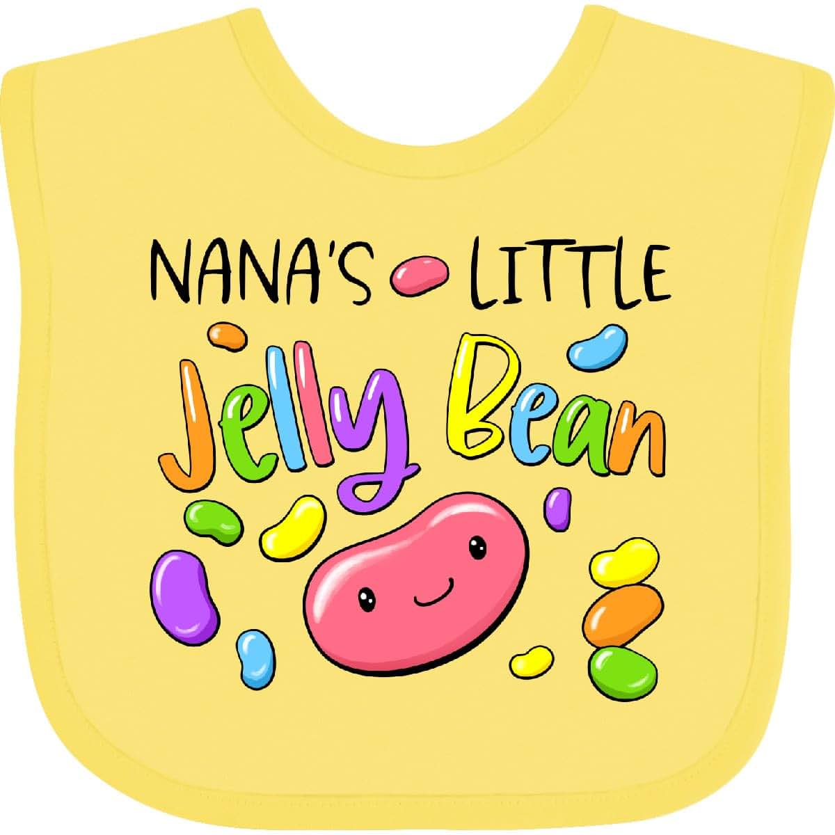Inktastic Nana's Little Jellybean Cute Easter Bib