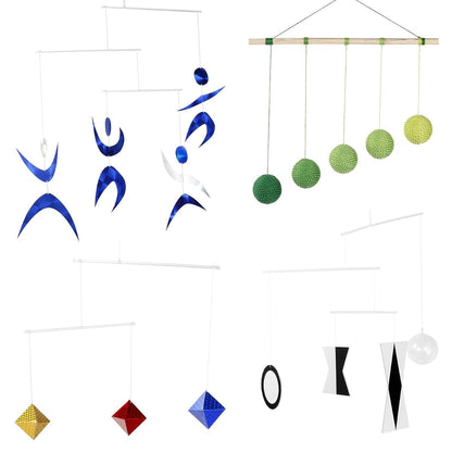 Barley Zone Montessori Mobile Set - Munari, Gobbi, Octahedron, Dancers