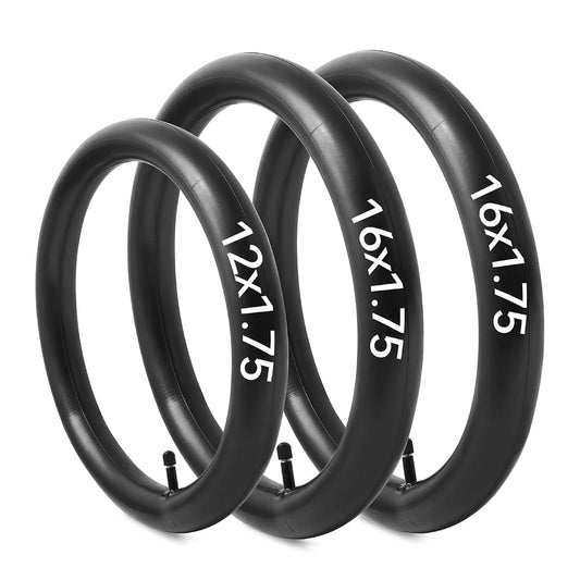 Replacement Inner Tubes for Jogging Stroller 16x1.75 and 12x1.75 Butyl Rubber