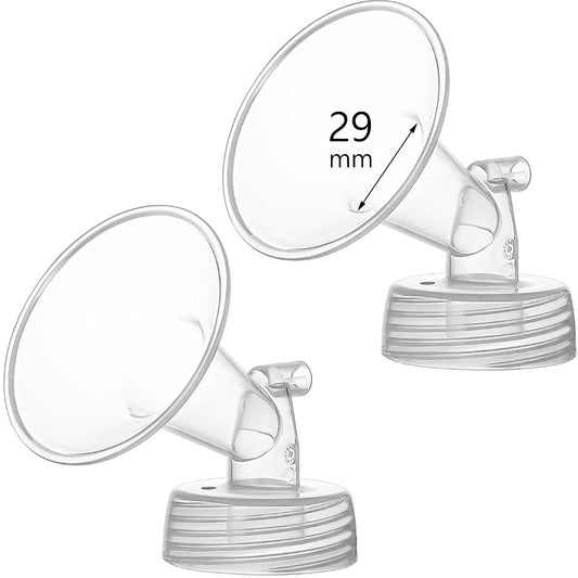 Momstouch 29mm Wide-Mouth Flange for Spectra and Compatible Breast Pumps