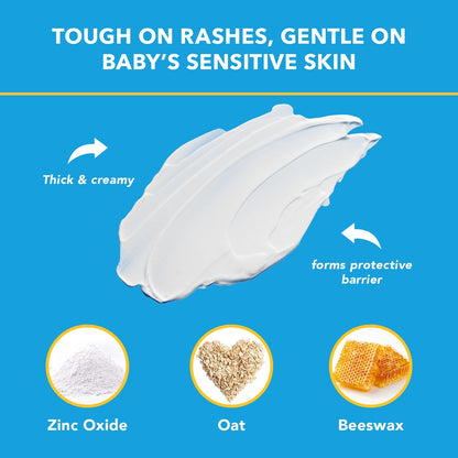 Triple Paste Diaper Rash Cream - 3 oz Tube