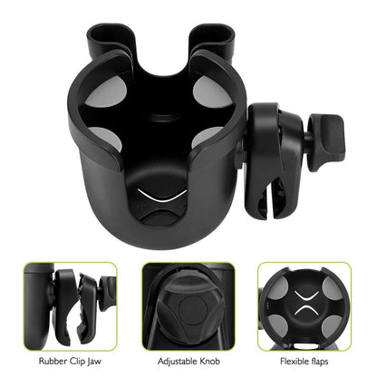 Accmor Universal Stroller Cup Holder with Phone Holder