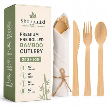 Shoppinixi Bamboo spoon/cutlery