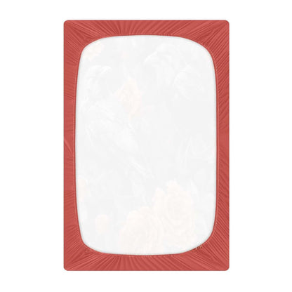 SDMKA Raven Birds in Roses Portable Microfiber Crib Sheet, 28x52 Inch