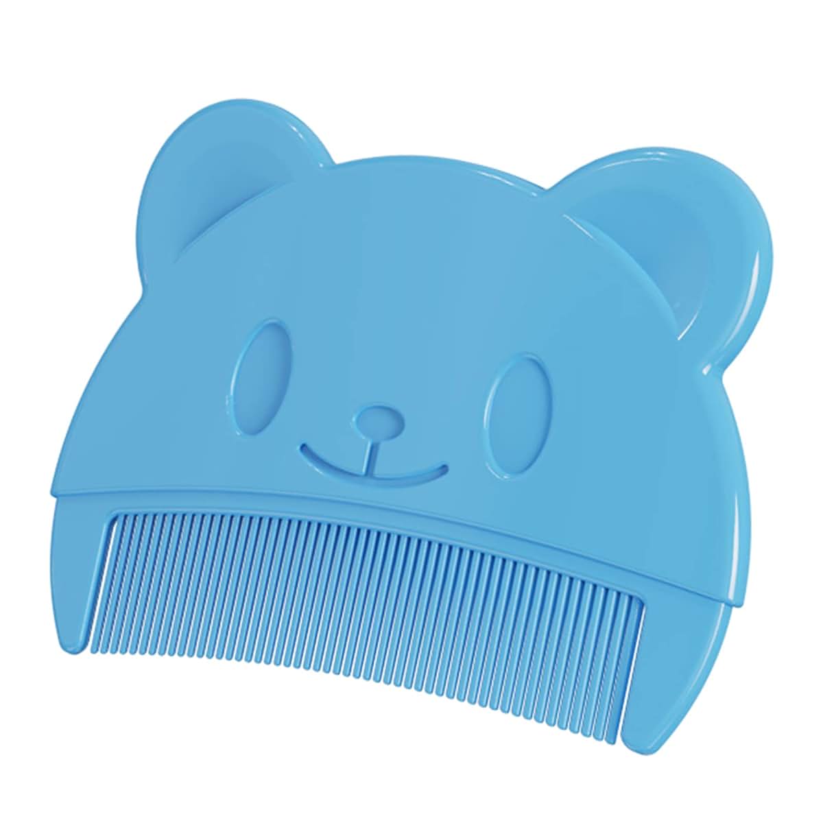Uitndvyte Bear Shape Baby Hair Comb, Blue
