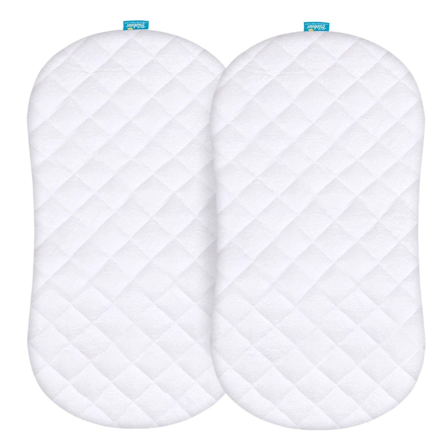 Halo BassiNest Mattress Pad Cover, Waterproof, 2 Pack