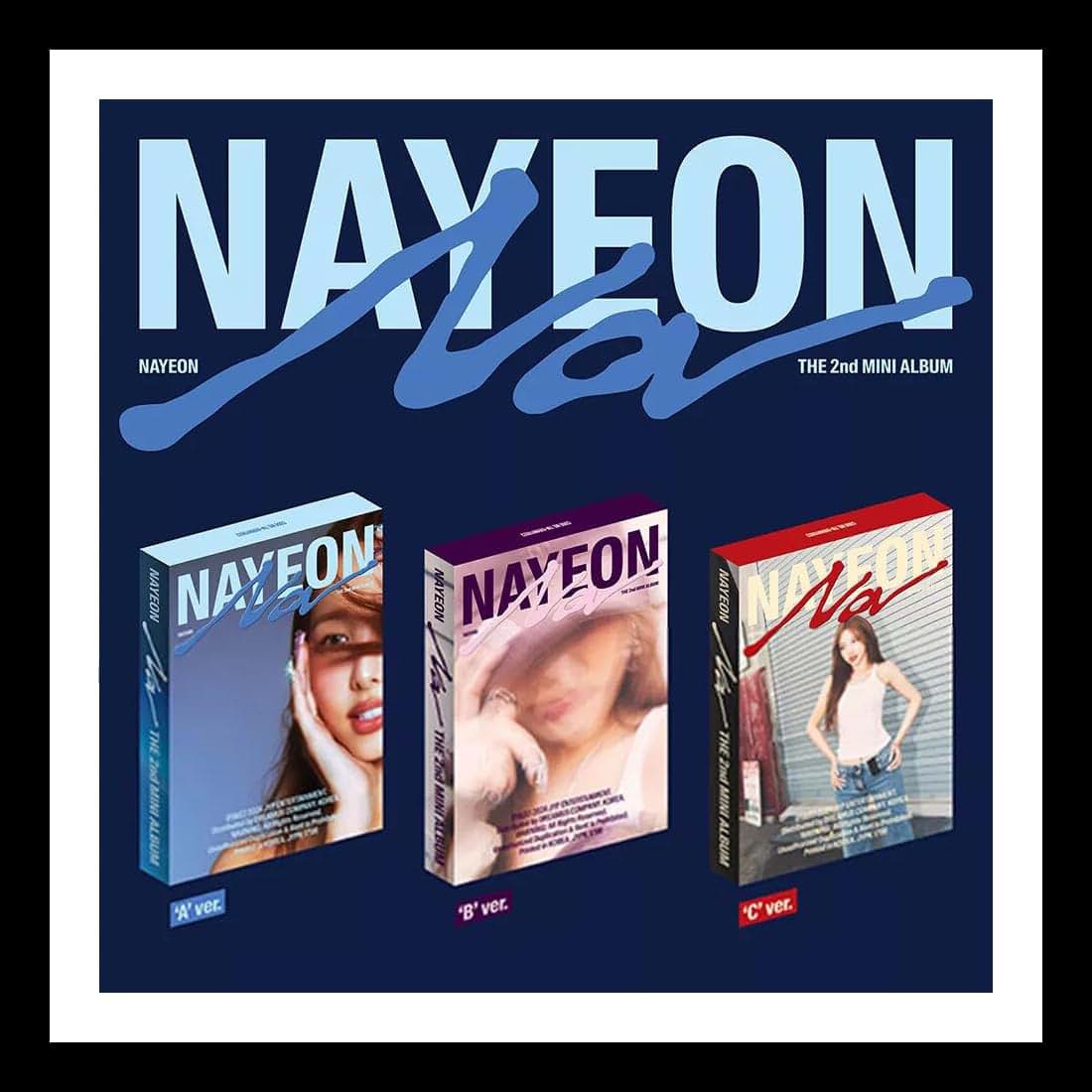 TWICE Nayeon NA 2nd Mini Album C Version K-Pop Sealed CD