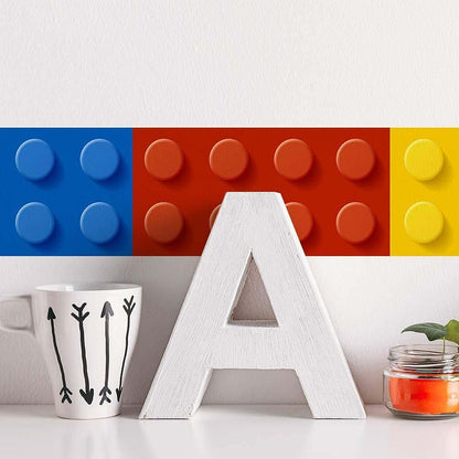 Building Blocks Wall Stickers Art Decor for Kids Nursery