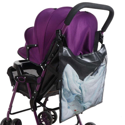 Alvinlite Stroller Bag Organizer, Universal Mesh Hanging Storage