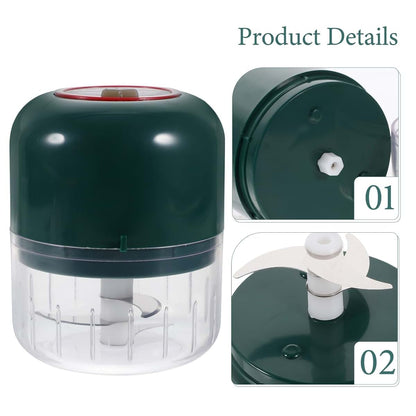 PRETYZOOM Electric Mini Food Processor