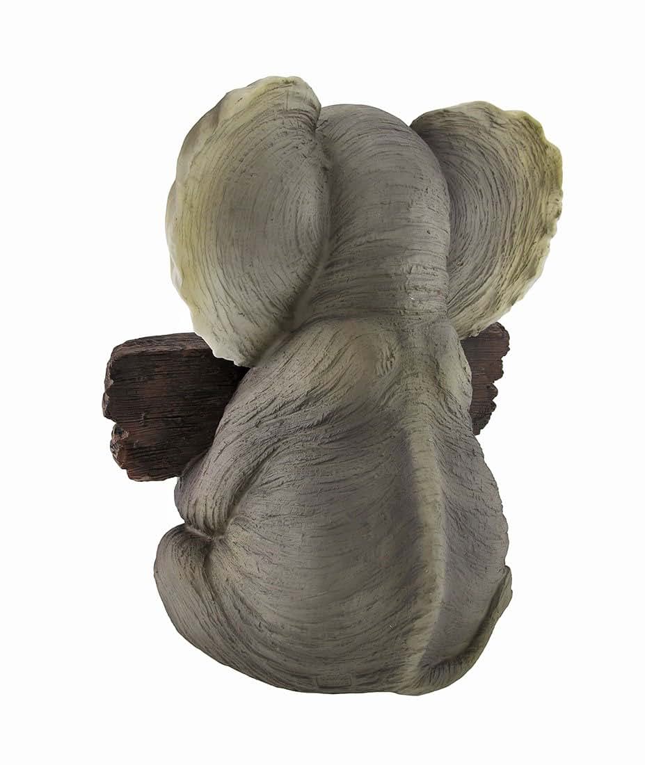 Things2Die4 Pachy Princess Baby Elephant Welcome Sign Resin Statue