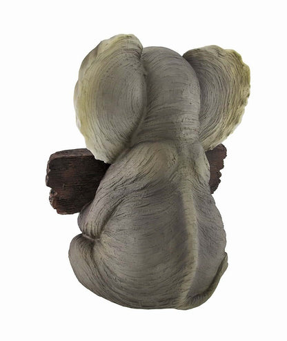 Things2Die4 Pachy Princess Baby Elephant Welcome Sign Resin Statue
