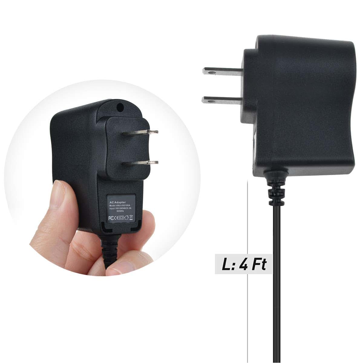 SupplySource 5V AC/DC Adapter for VTech VM5271 VM5271-2 Parent Unit (photo 2)