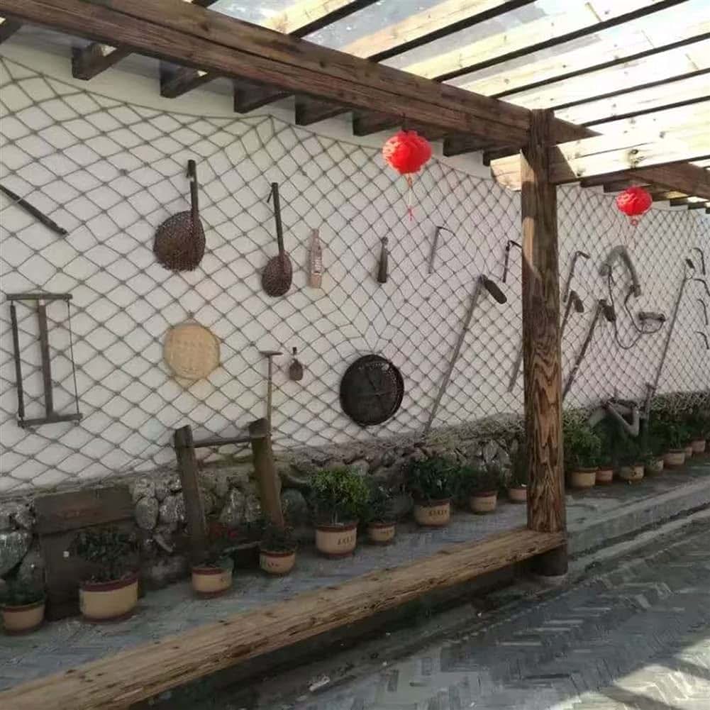 Gzhenh Rope Net Stair Barrier And Wall Decoration (photo 3)