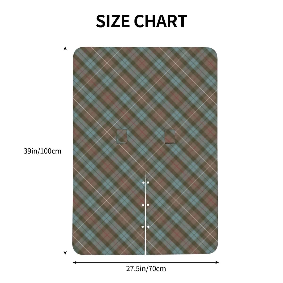 Multifunctional Rayon Blend Car Seat Cover for Nursing & Protection