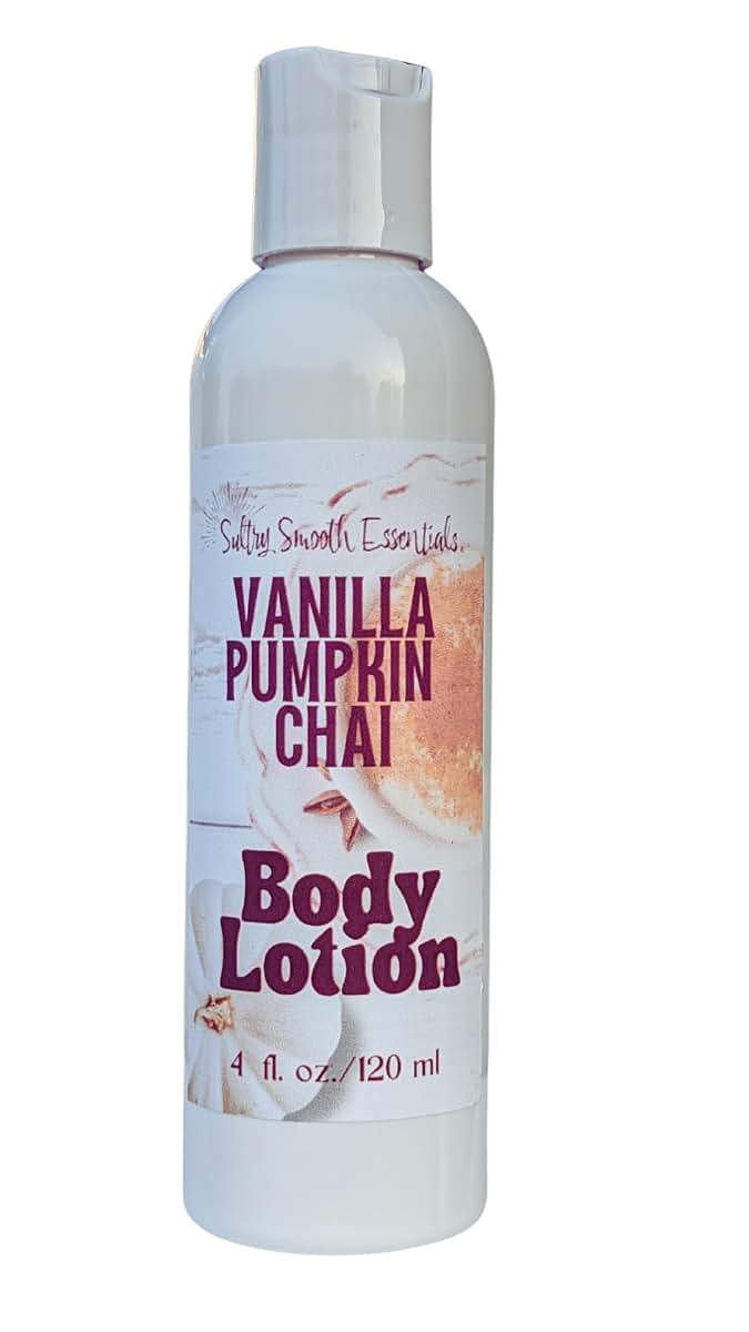 SultrySmooth Essentials Vanilla Pumpkin Chai Body Lotion, 4 oz