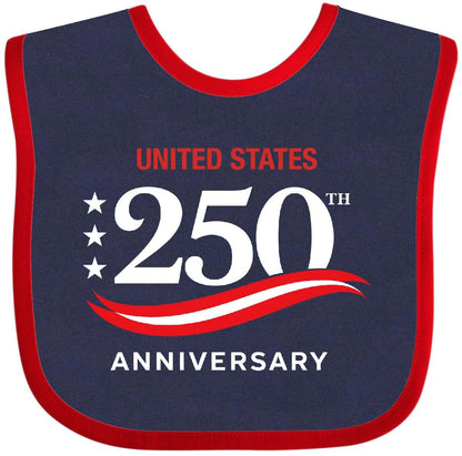United States 250th Anniversary Baby Bib