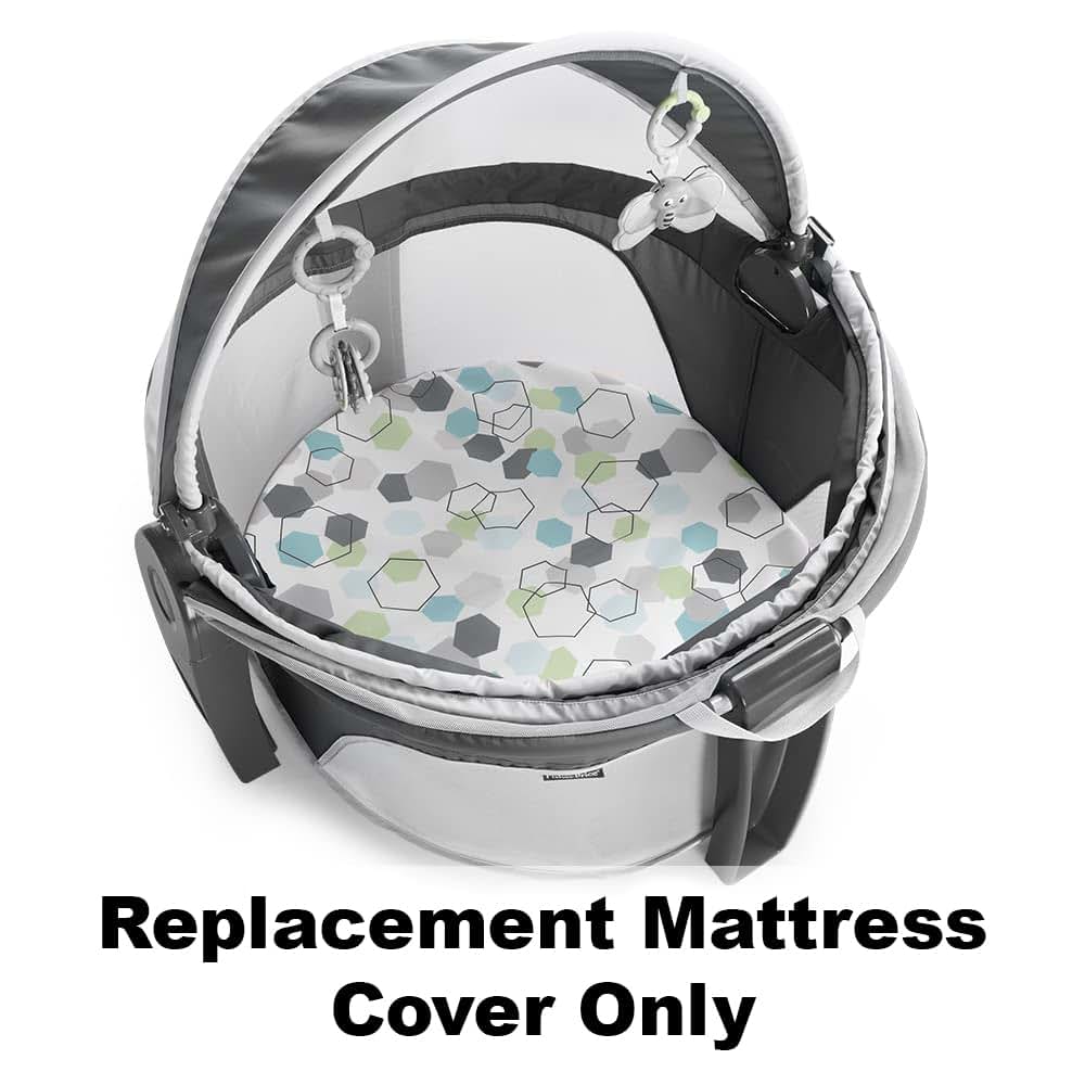 Ele Toys Replacement Sheet for Fisher-Price On The Go Baby Dome - FLH23 ~ Mattress Cover Replacement, Multicolor (photo 2)