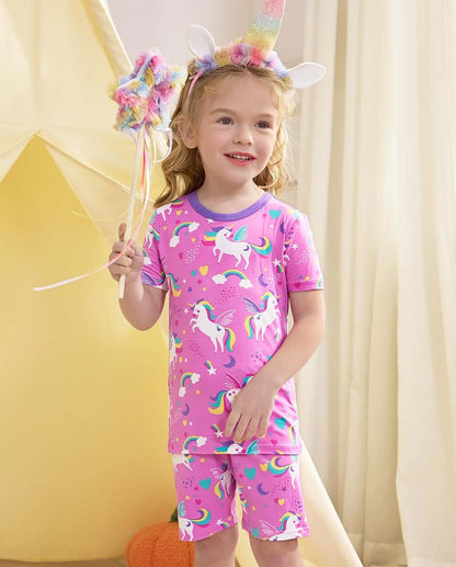 Babee Reshinee Bamboo Viscose Unicorn Pajamas