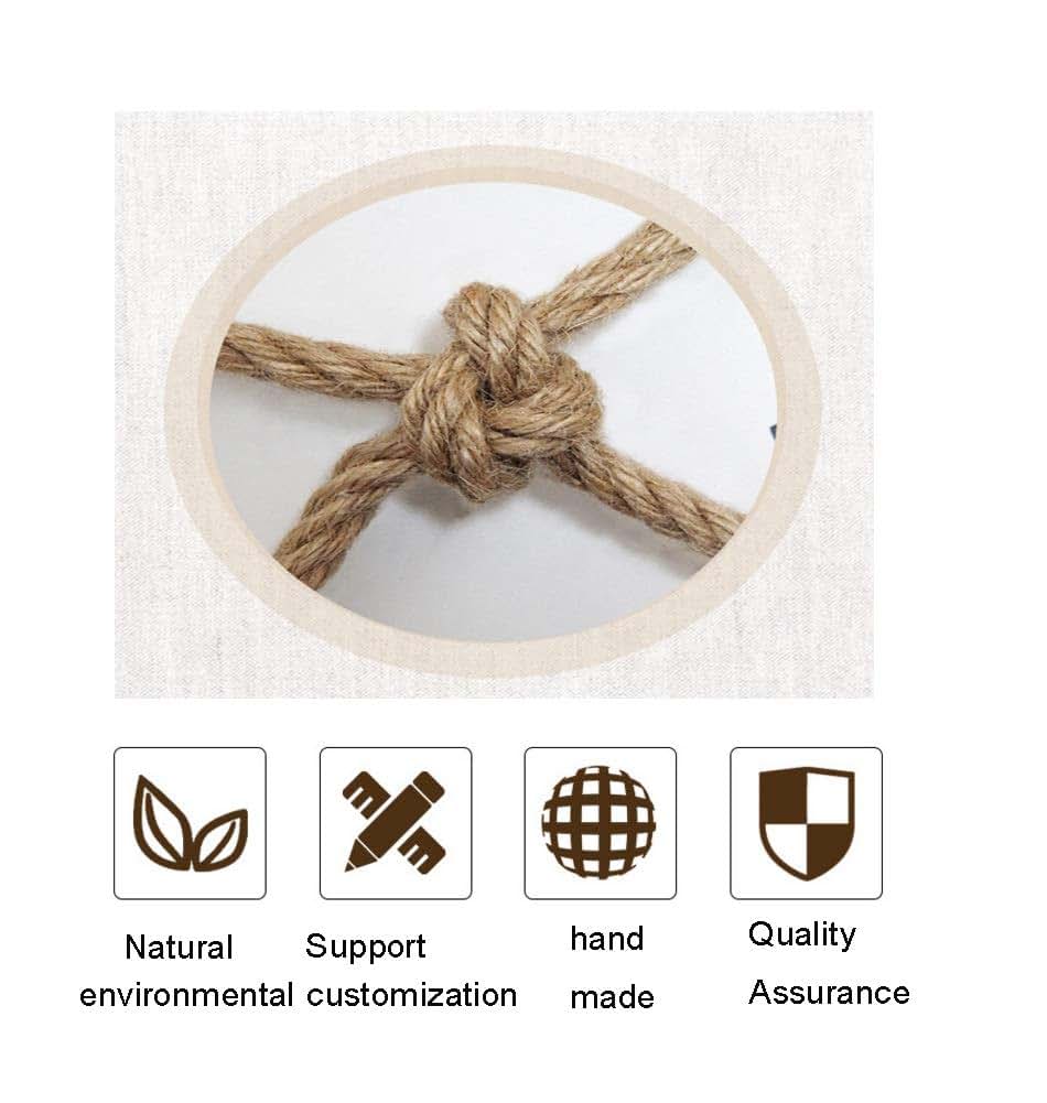 Yangjie Hemp Rope Net For Balcony Railing And Garden Use (photo 3)