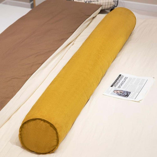 MUXXIAO Extra Large Cervical Body Pillow,Round Bolster Cushion Pregnancy Pillow for Side Sleeping Hugging,Ergonomic