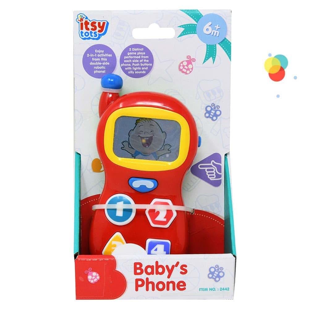 Itsy Tots Baby First Phone With 4 Tone Ring