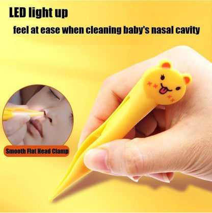 Baby Nose and Ear Clean Set with LED Light